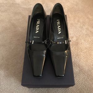 Authentic Prada Kitten Heel Pumps